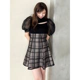 2WAY異素材パフスリーブカットアウトニット | MERCURYDUO | 詳細画像8