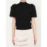 ブラック | フェザースリーブニット | MERCURYDUO