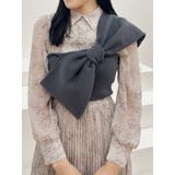 ビッグリボンニットビスチェ | MERCURYDUO | 詳細画像2 