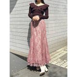 2WAYフォールドラッフルロングスリーブニット | MERCURYDUO | 詳細画像34 