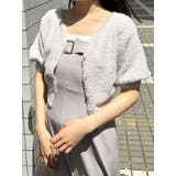2WAYキーネックミニシャギーコンパクトカーディガン | MERCURYDUO | 詳細画像5 