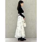 フラワードッキングコルセットワンピース | MERCURYDUO | 詳細画像11