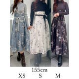 フラワードッキングコルセットワンピース | MERCURYDUO | 詳細画像2