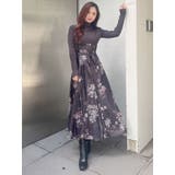 フラワードッキングコルセットワンピース | MERCURYDUO | 詳細画像25