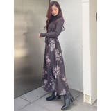 フラワードッキングコルセットワンピース | MERCURYDUO | 詳細画像26