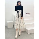 フラワードッキングコルセットワンピース | MERCURYDUO | 詳細画像29