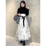 フラワードッキングコルセットワンピース | MERCURYDUO | 詳細画像33