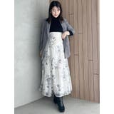 フラワードッキングコルセットワンピース | MERCURYDUO | 詳細画像34