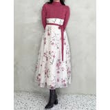 フラワードッキングコルセットワンピース | MERCURYDUO | 詳細画像40