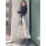 フラワードッキングコルセットワンピース | MERCURYDUO | 詳細画像44