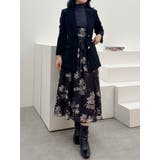 フラワードッキングコルセットワンピース | MERCURYDUO | 詳細画像45