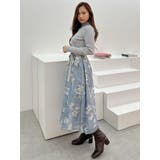 フラワードッキングコルセットワンピース | MERCURYDUO | 詳細画像50