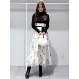 フラワードッキングコルセットワンピース | MERCURYDUO | 詳細画像7