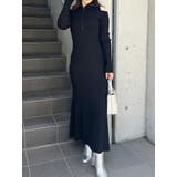 ZIPマーメイドニットワンピース | MERCURYDUO | 詳細画像1