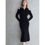 ZIPマーメイドニットワンピース | MERCURYDUO | 詳細画像5