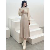 異素材ドッキングオフショルニットワンピース | MERCURYDUO | 詳細画像12 