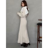 2WAYショルダーリボンマーメイドニットワンピース | MERCURYDUO | 詳細画像10 