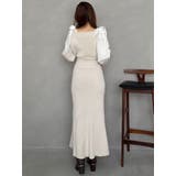 2WAYショルダーリボンマーメイドニットワンピース | MERCURYDUO | 詳細画像11 