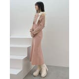 2WAYショルダーリボンマーメイドニットワンピース | MERCURYDUO | 詳細画像13 