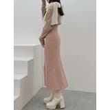 2WAYショルダーリボンマーメイドニットワンピース | MERCURYDUO | 詳細画像14 