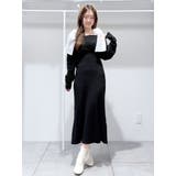 2WAYショルダーリボンマーメイドニットワンピース | MERCURYDUO | 詳細画像18 