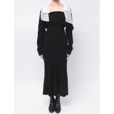 2WAYショルダーリボンマーメイドニットワンピース | MERCURYDUO | 詳細画像22 