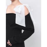 2WAYショルダーリボンマーメイドニットワンピース | MERCURYDUO | 詳細画像26 