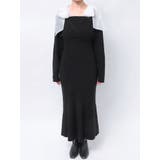 2WAYショルダーリボンマーメイドニットワンピース | MERCURYDUO | 詳細画像29 