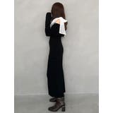 2WAYショルダーリボンマーメイドニットワンピース | MERCURYDUO | 詳細画像4 