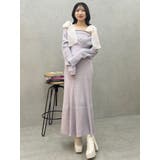 2WAYショルダーリボンマーメイドニットワンピース | MERCURYDUO | 詳細画像6 