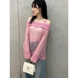 ベビーアルパカオフショルニット | MERCURYDUO | 詳細画像9 