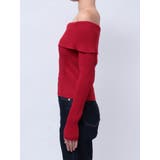 2WAYオフショルZIPロングスリーブニット | MERCURYDUO | 詳細画像17