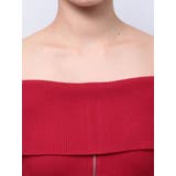 2WAYオフショルZIPロングスリーブニット | MERCURYDUO | 詳細画像19