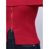 2WAYオフショルZIPロングスリーブニット | MERCURYDUO | 詳細画像21