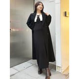 3WAY配色ストラップバッククロスロングスリーブワンピース | MERCURYDUO | 詳細画像42