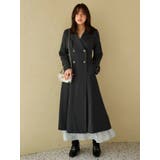 フィットアンドフレアトレンチコート | MERCURYDUO | 詳細画像1