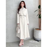 フィットアンドフレアトレンチコート | MERCURYDUO | 詳細画像9