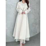 アイボリー | フィットアンドフレアトレンチコート | MERCURYDUO