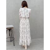 花柄プリーツティアードワンピース | MERCURYDUO | 詳細画像10