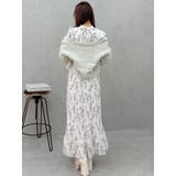 花柄プリーツティアードワンピース | MERCURYDUO | 詳細画像13