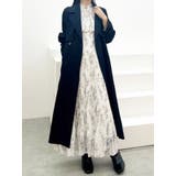 花柄プリーツティアードワンピース | MERCURYDUO | 詳細画像19