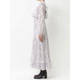 花柄プリーツティアードワンピース | MERCURYDUO | 詳細画像26