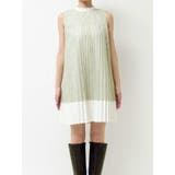 バイカラーレースプリーツミニワンピース | MERCURYDUO | 詳細画像15 