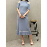 配色クロスリボンニットワンピース | MERCURYDUO | 詳細画像15 