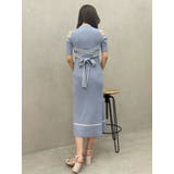 配色クロスリボンニットワンピース | MERCURYDUO | 詳細画像17 