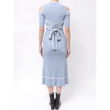 配色クロスリボンニットワンピース | MERCURYDUO | 詳細画像20 