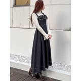 デニムフラワーモチーフジャンスカ | MERCURYDUO | 詳細画像14 