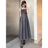 デニムフラワーモチーフジャンスカ | MERCURYDUO | 詳細画像17 