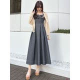 デニムフラワーモチーフジャンスカ | MERCURYDUO | 詳細画像23 