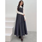 デニムフラワーモチーフジャンスカ | MERCURYDUO | 詳細画像25 